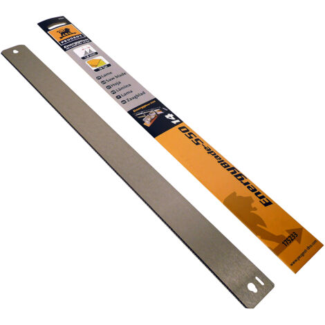 Peugeot – Lame de scie à onglet manuelle 175233 – 550 mm x 45 mm – 14 TPI pour coupes précises dans bois, PVC et plastique