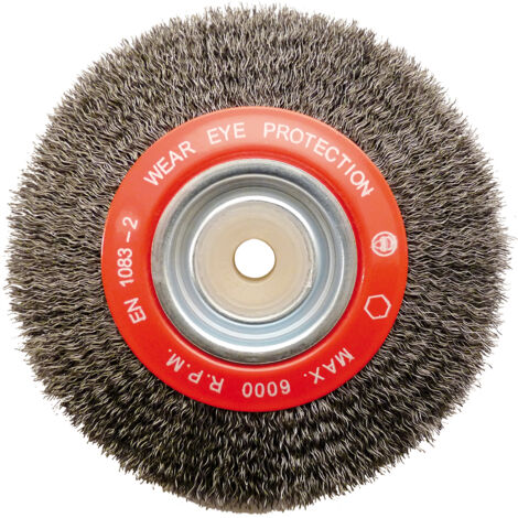 Brosse acier 150x18x32 mm fil 0,35mm