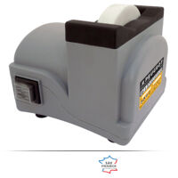 Peugeot – Aiguiseuse à eau 100 mm – Meule corindon blanche Gr100 – Puissance 53W – Vitesse 250 tr/min pour affûtage précis