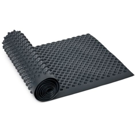 Garronda Noppenfolie HDPE mit hoher Druckfestigkeit – Mauerschutz und Bauwerksabdichtung – Drainagebahn für Keller, Grundmauern, Hochbeet – Feuchtigkeitssperre, Wurzelschutz 0,5 m x 2,5 m GD-0160