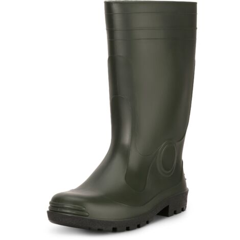Ladeheid Herren PVC Gummistiefel LA-974 (Grün, 44 EU)