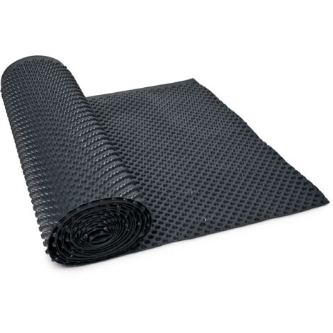 Garronda Noppenfolie HDPE mit hoher Druckfestigkeit – Mauerschutz und Bauwerksabdichtung – Drainagebahn für Keller, Grundmauern, Hochbeet – Feuchtigkeitssperre, Wurzelschutz 1 m x 10 m GD-0160