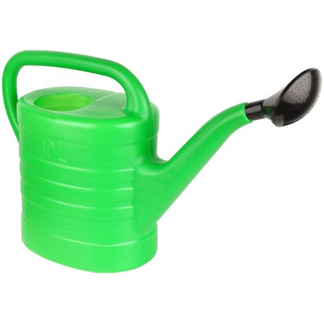 Garronda Gießkanne 10l aus Kunststoff für Innen- und Außenbereich, Garten Wohnung Haus Blumen und Zimmerpflanzen Bewässerung, Giesskanne Garten Wohnung Haus Wasserspender GD-0044