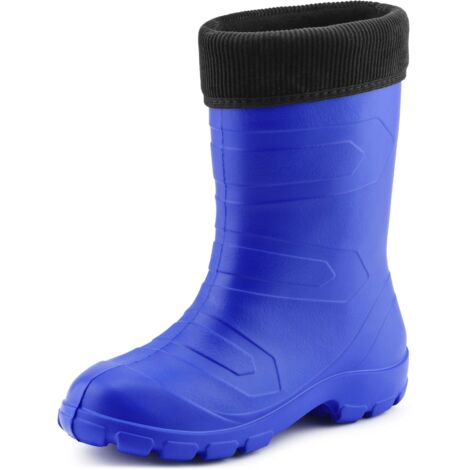 Ladeheid Damen Thermo EVA Gummistiefel federleicht LALMG879 (Kornblume/Schwarz, 36 EU)