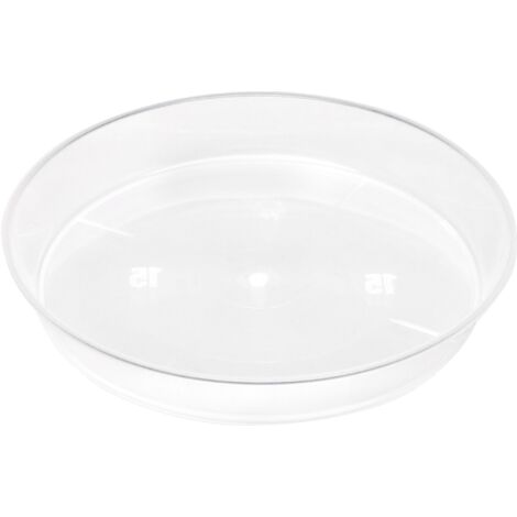 Garronda Blumentopf Untersetzer GD-0026 (Transparent, ⌀ 15cm H 2,3cm)
