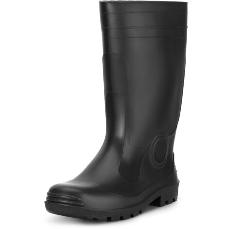 Ladeheid Herren PVC Gummistiefel LA-974 (Schwarz, 40 EU)