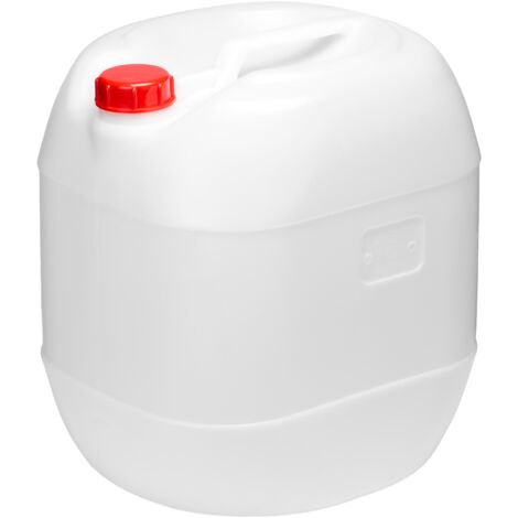 Garronda Wasserkanister Camping BPA-frei Lebensmittelecht Wasserbehälter Kanister 30L Wassertank Camping Zubehör Outdoor Wasserkanister 30L Weiß GD-0082
