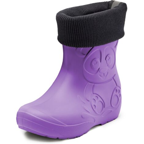 Ladeheid Kinder Federleichte Gummistiefel Thermo mit Fütterung LA-CA-249 (Lilla, 28/29 EU) (1/5)