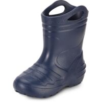 Ladeheid Gummistiefel Kinder federleichte EVA Regenschuhe Bequeme und leichte Regenstiefel Kinder perfekt für Frühling und Sommer KL051-S (Dunkelblau, 29 EU)