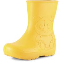 Ladeheid Gummistiefel Kinder EVA federleichte Regenschuhe für Jungen und Mädchen LA-CA-10 (Gelb, 22/23 EU)