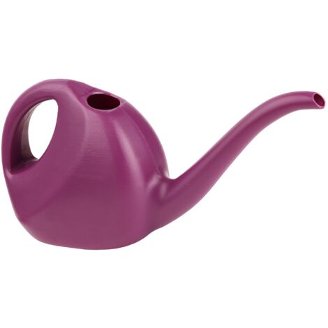 Garronda Petit Arrosoir de Jardin en Plastique 2L Arrosoir avec Poignée pour Intérieur et Extérieur, Maison, Jardin, Arrosage GD-0045 (Violet, 2 litres)
