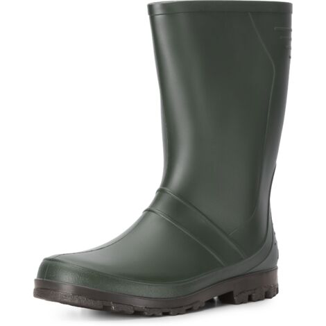 Ladeheid Bottes de Pluie Bottes en Caoutchouc en PVC Mixte Adulte LA-959 (Vert, 40 EU)