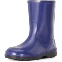 Ladeheid Chaussures en Caoutchouc imperméables Hautes pour Enfants - Bottes de Pluie pour garçons et Filles LA-939 (Bleu-2, 30 EU)