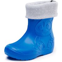 Ladeheid Bottes de Pluie Thermiques Légères pour Enfants Doublées LA-CA-249 (Bleu, 28/29 EU)