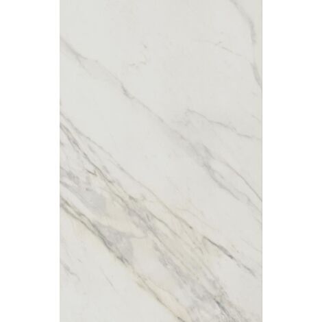Carrelage sol/mur effet marbre blanc APUANO WHITE Full Lappato int/ext l.60 x L.120 cm CERALUX
