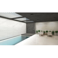Carrelage sol/mur effet marbre blanc DOLOMITI Full Lappato int/ext l.60 x L.120 cm CERALUX