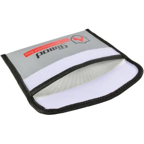 Custodia Ignifuga Per Batterie Lipo - 220x180 Mm | Sicurezza Carica/Trasporto | Tessuto Fibra Di Vetro - Foto 6