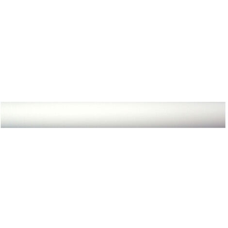 Barre à rideaux blanche grainée – Longueur 2000 mm – Ø 28 mm – Finition texturée – Compatible supports et accessoires standard – Robuste et décorative