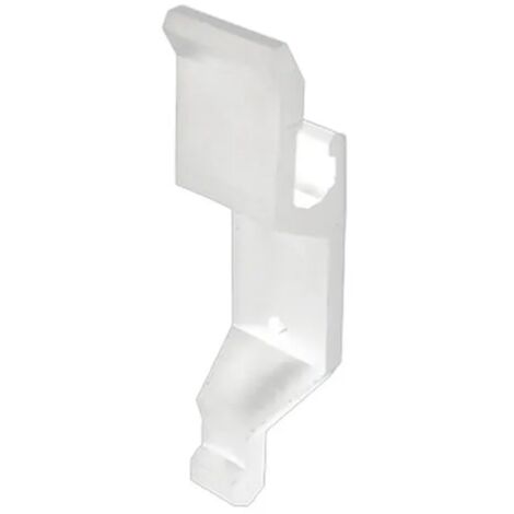Support de Poignée d'Espagnolette pour Volet Battant Système de Fermeture pour Volet battant et Persienne Blanc mat en matière Polyamide Résistante Longue Durabilité Fabrication Française