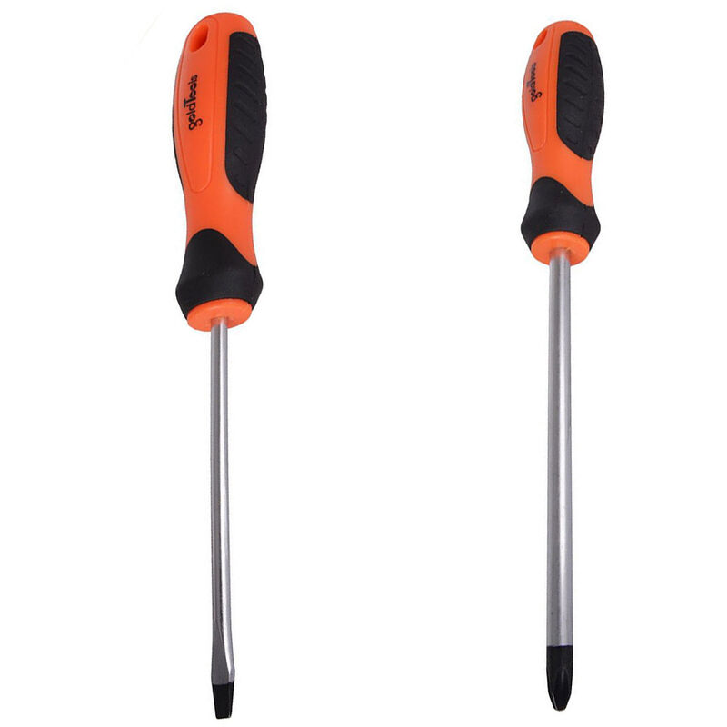 Set Cacciaviti Elettricista 8 Pezzi Con Cercafase LED Magnetico – CR-V, Per Casa E Professionisti