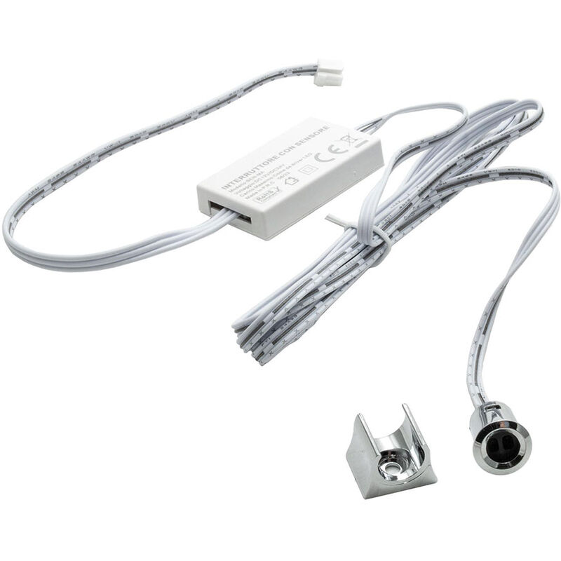 Interruttore Sensore Di Movimento PIR - 4 Pezzi, 12V/24V, Per Strisce LED, Accensione Automatica - Foto 2