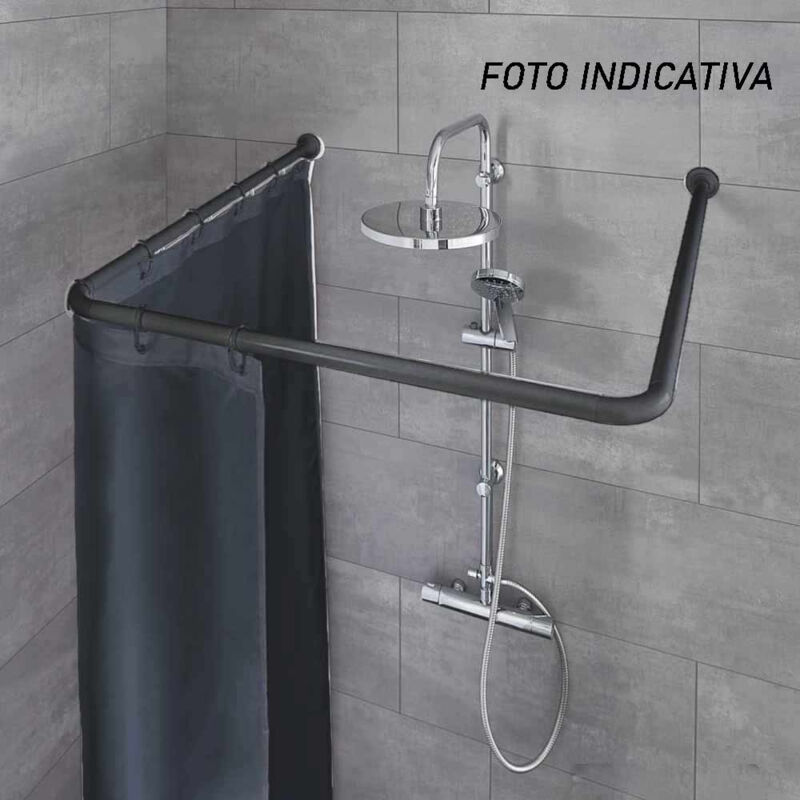 Asta Per Tenda Da Bagno A U | Confronta prezzi