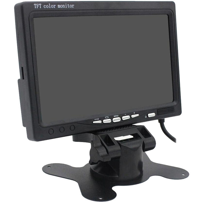 Topolenashop Monitor LCD TFT 4,3" A Colori Auto Camper Per Telecamera