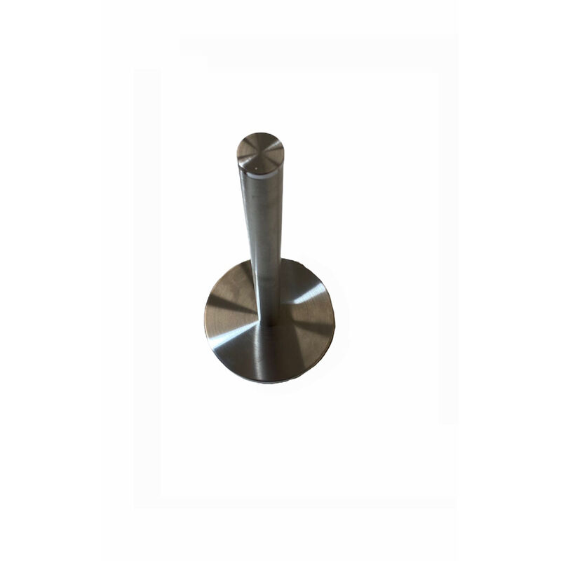 Porta rotolo verticale da cucina in acciaio inox supporto da tavolo per  rotolo carta assorbente porta tovaglioli