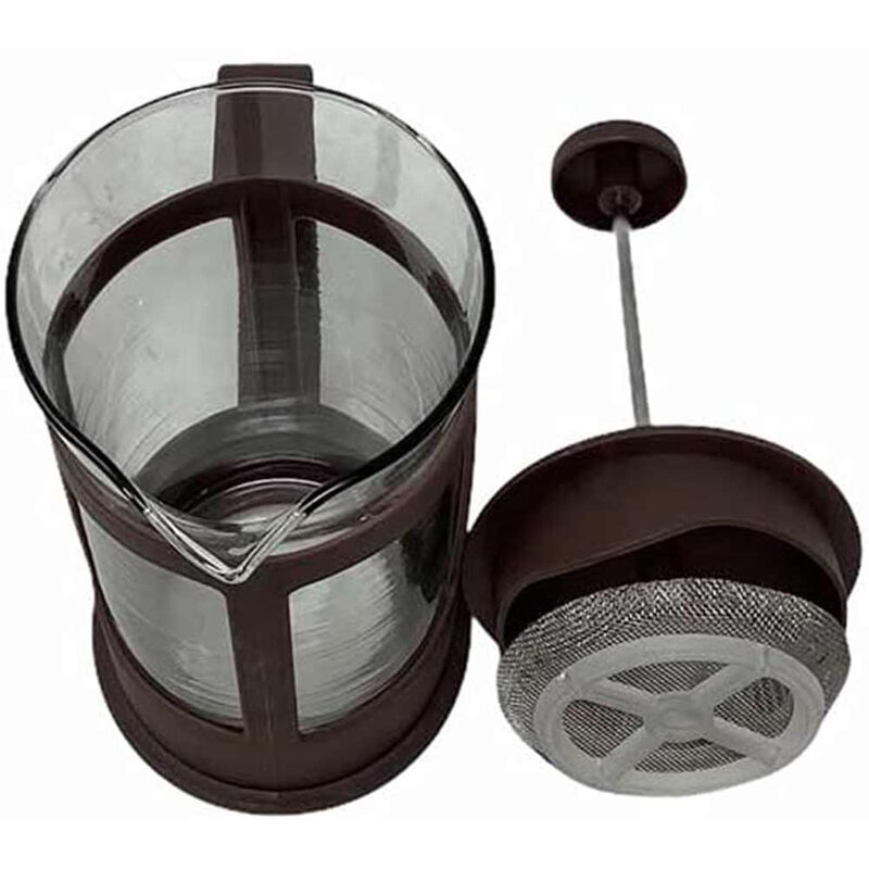 Cappuccinatore montalatte Manuale in Vetro 300 ml Macchina per Cappuccino  Schiuma caffè Latte