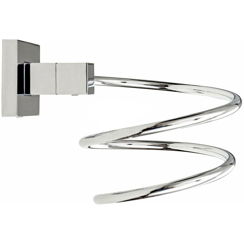 ACCESSORI BAGNO PORTA PHON DA PARETE IN ACCIAIO INOX CROMO