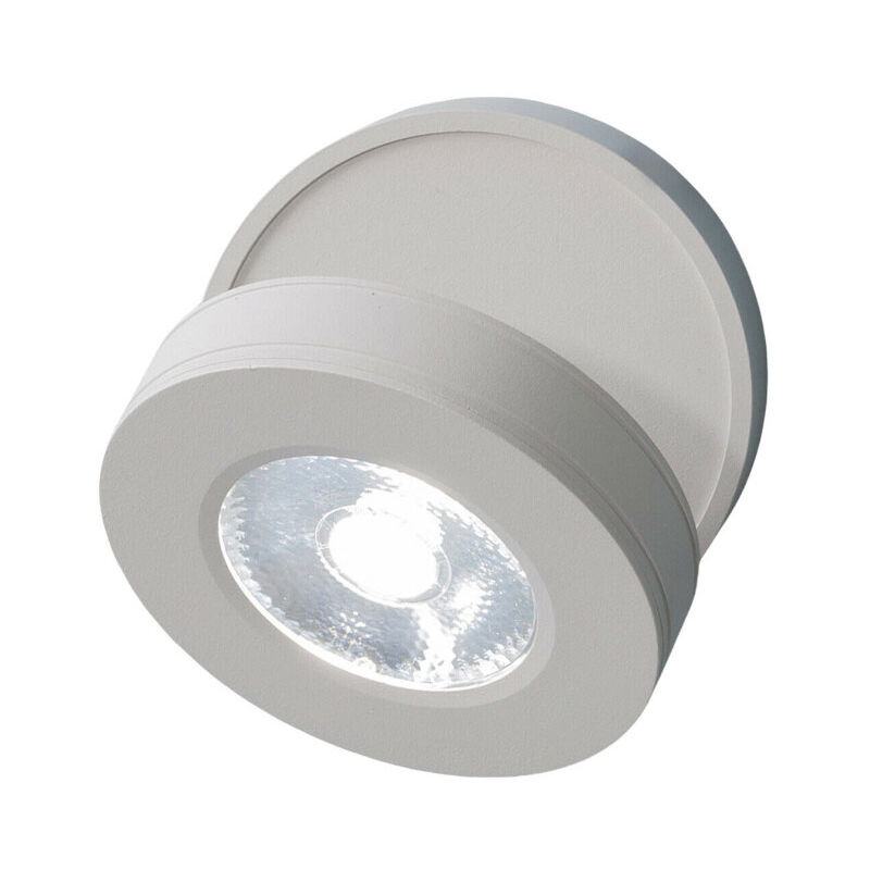 Universo: Faretto LED Spot 7W applique moderno muro soffitto orientabile  IP20