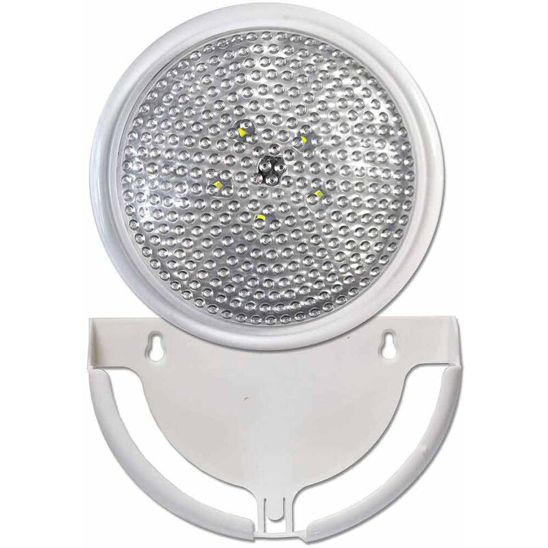 Luce led lampada di emergenza portatile con telecomando e tasto push  illuminazione a distanza senza filo per interni 5 led bianchi