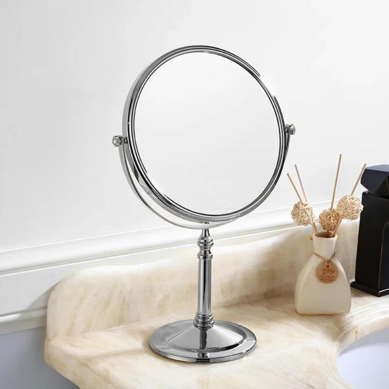 Specchio Da Parete Per Trucco 21,6 Cm – Doppio Lato 1X/15X, Braccio Estensibile, Cromato - 2