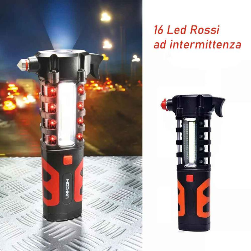 Acquista Maniglia Per Canna Per Auto Aiuto Per La Mobilità Portatile Torcia Elettrica Taglierina Per Cintura Interruttore Per Vetro Strumenti Di Fuga Di Emergenza In Italia A Partire Da 4.5 - Foto 4