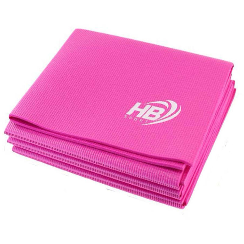 Tappetino Yoga Aerobica Pilates Tappeto Allenamento Palestra Rosa