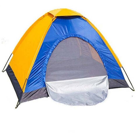 Tenda da mare campeggio 2 posti con zanzariera sacca per il trasporto igloo  200x150 cm