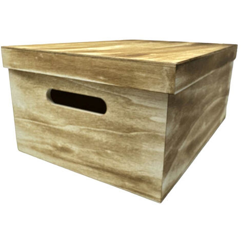Scatola Porta Ricordi In Legno Con Divisori Regolabili E Lucchetto – 30x20x20 Cm – Per Matrimoni, Battesimo, Regali - 6