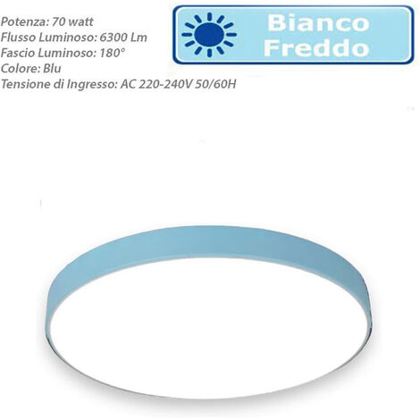 Lampada da notte a Led Rotonda da presa 0,3W con sensore Aigostar