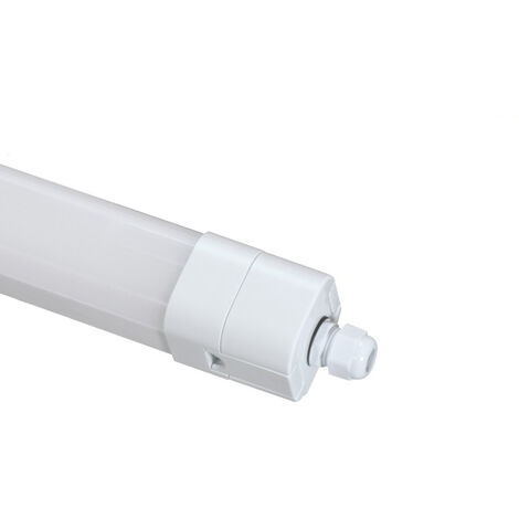 Plafoniera neon per esterno a led lampada tubo da soffitto 50 watt 150 cm impermeabile IP65 luce fredda 6500k (1/5)