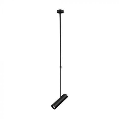 Lampadario portafaretto pendente a sospensione GU10 lampada a cilindro con asta regolabile per cucina isola decorativo (1/5)