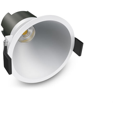 Faretto led cob tondo da incasso 5 watt effetto scomparsa lampada per controsoffitto cucina soggiorno luce fredda 6000k calda 3000k o naturale 4000k (1/5)