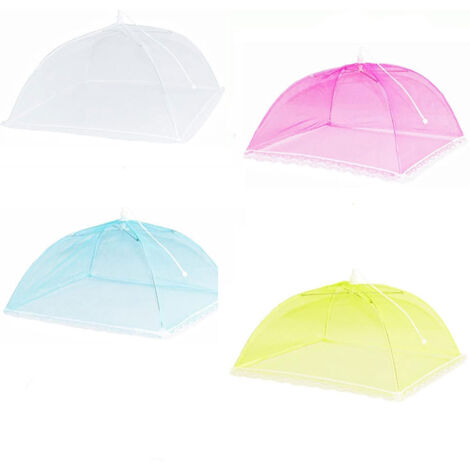 Set Di 6 Coprivivande In Rete Huanmin - Pieghevoli, Anti Zanzare E Mosche, Per Picnic E Barbecue - Foto 10