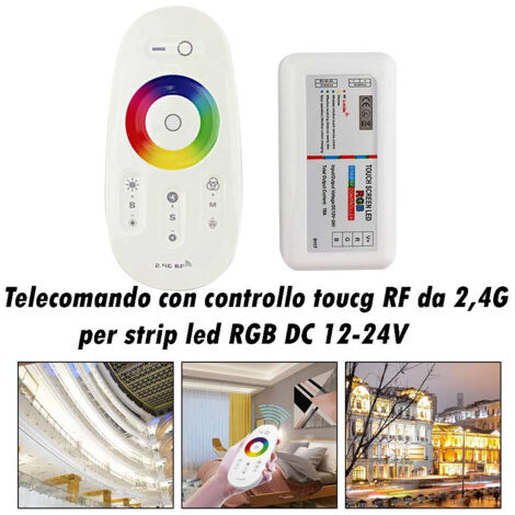 CONTROLADOR RGB 12V-24V 6A CON MANDO A DISTANCIA IR - Foto 11