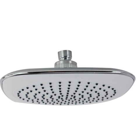 Soffione per doccia da bagno quadrato 20x20 cm in abs effetto pioggia con filtro anticalcare ad alta pressione