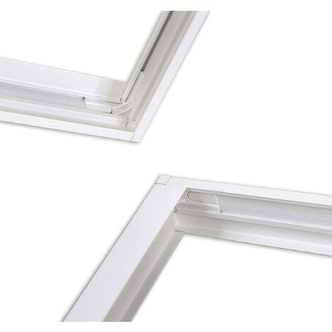 BRAYTRON Telaio Per Pannello LED 60x60 Cm - Profilo Alluminio Per Montaggio A Soffitto O Parete