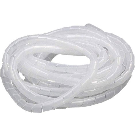 Raccogli cavi spiralato tubo 5 metri copri cavo organizer per cavi e fili  elettrici in plastica