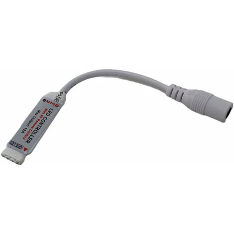 Controller Regolatore Striscia LED Monocolore 12/24V DC Compatibile Con Telecomando RF - Foto 6