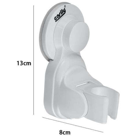 Supporto per soffione doccia a ventosa regolabile gancio porta doccetta  accessorio da bagno