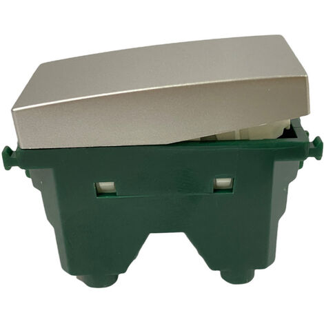 69529V2 | Parte esterna monocomando incasso, deviatore ceramico 2 vie