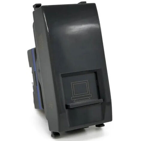 Frutto Rj45 FTP Schermata Cat.6a Compatibile Vimar Idea Presa - Foto 8